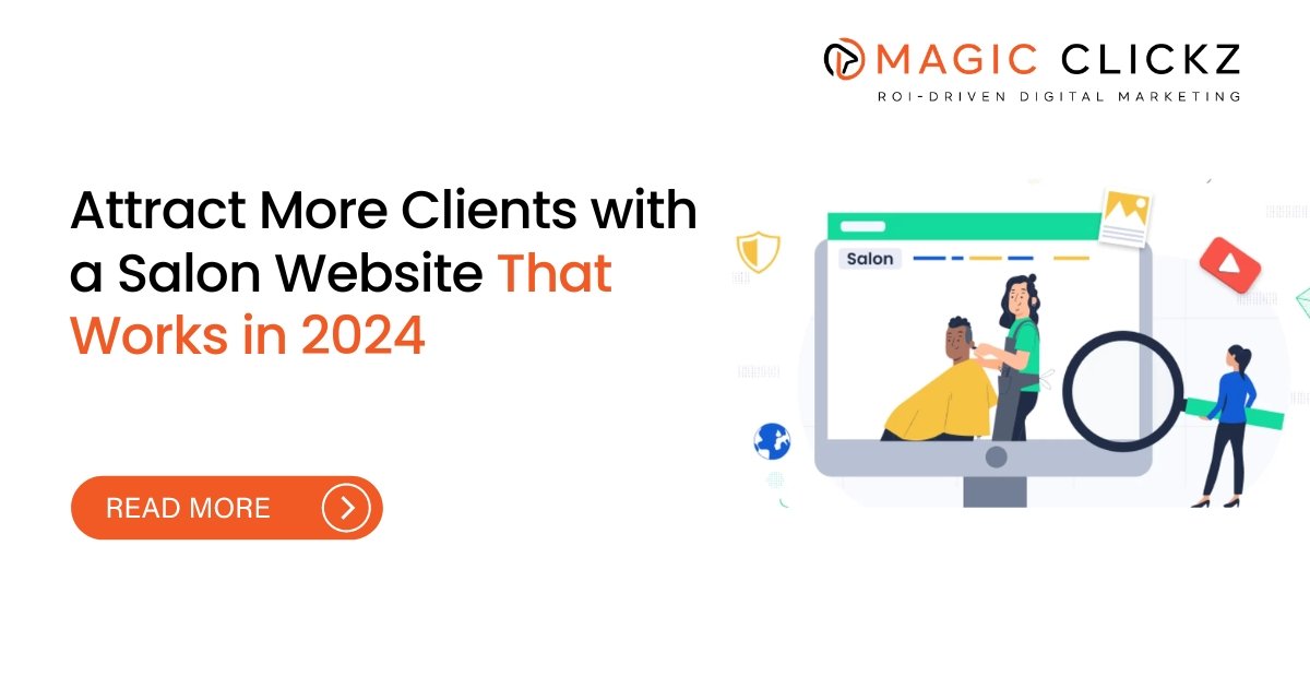 Salon Website - Magic Clickz